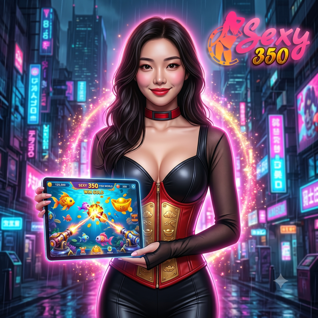 sexy350 ยิงปลาออนไลน์ มือถือเครื่องเดียวก็ทำเงินได้