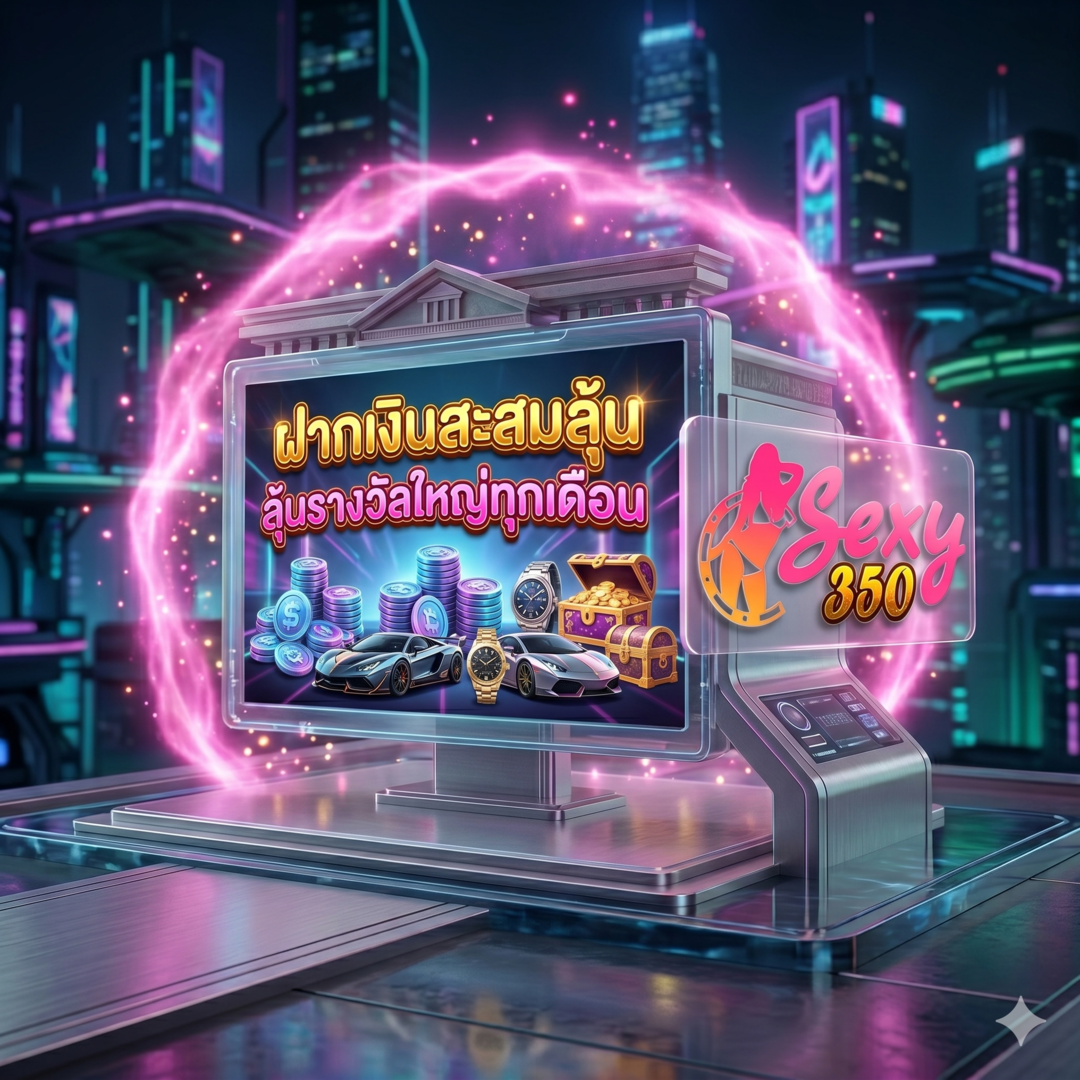 โปรโมชั่น sexy350 ฝากเงินสะสมลุ้นรับของรางวัลใหญ่ทุกเดือน
